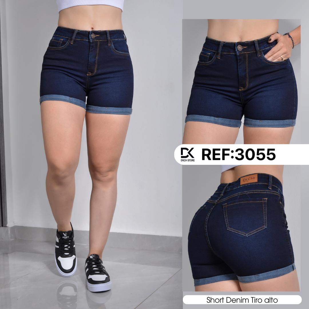 SHORT TIRO ALTO TELA STRETCH REF 3055