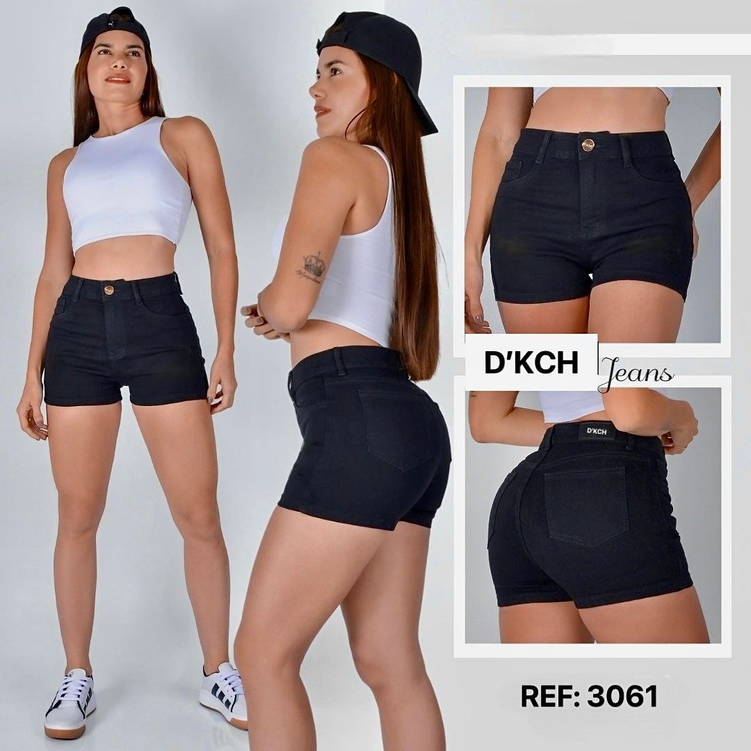 SHORT TIRO ALTO TELA STRETCH REF 3061