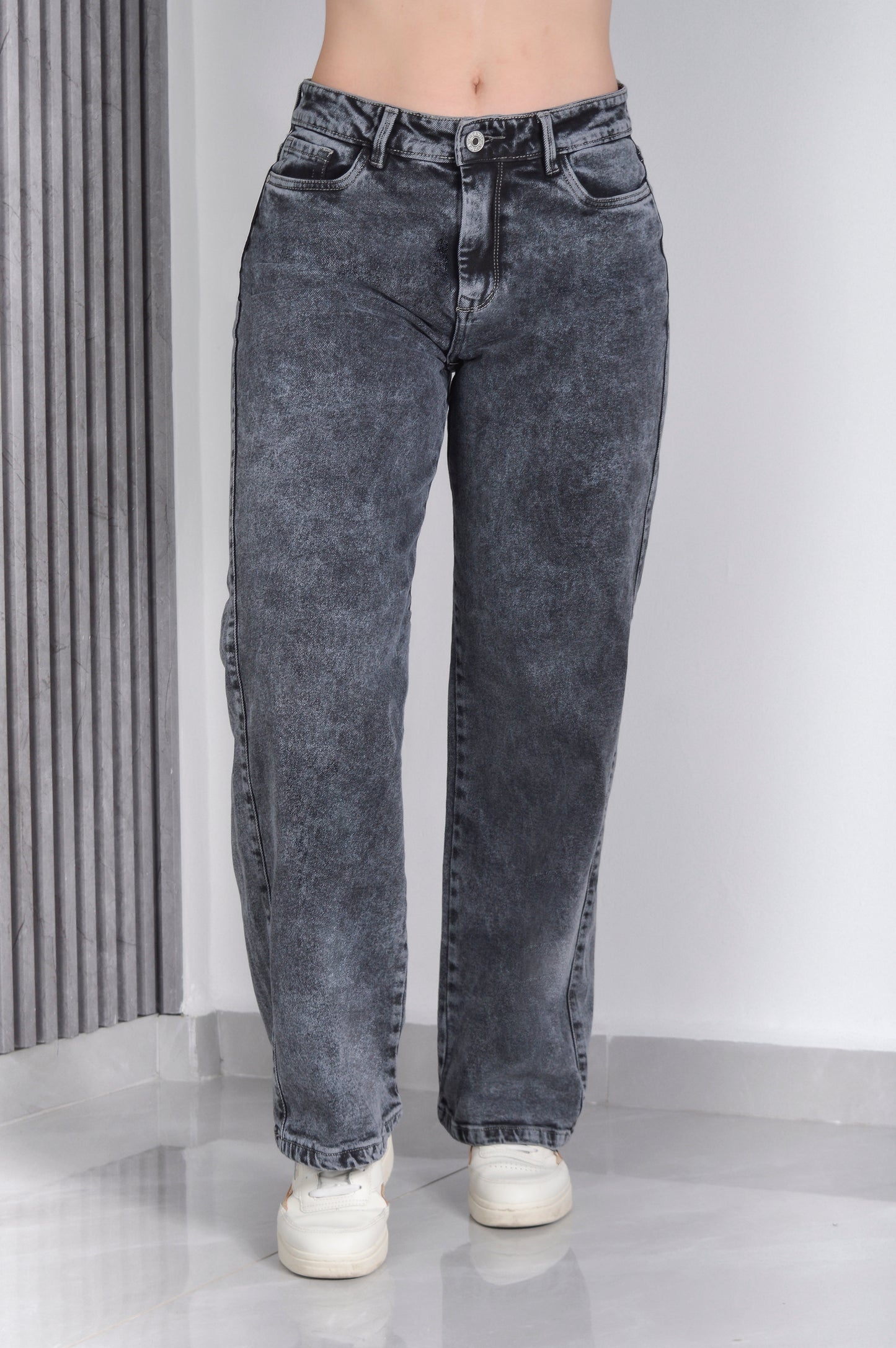 JEANS SEMI RIGIDO BOTA ANCHA REF.1285