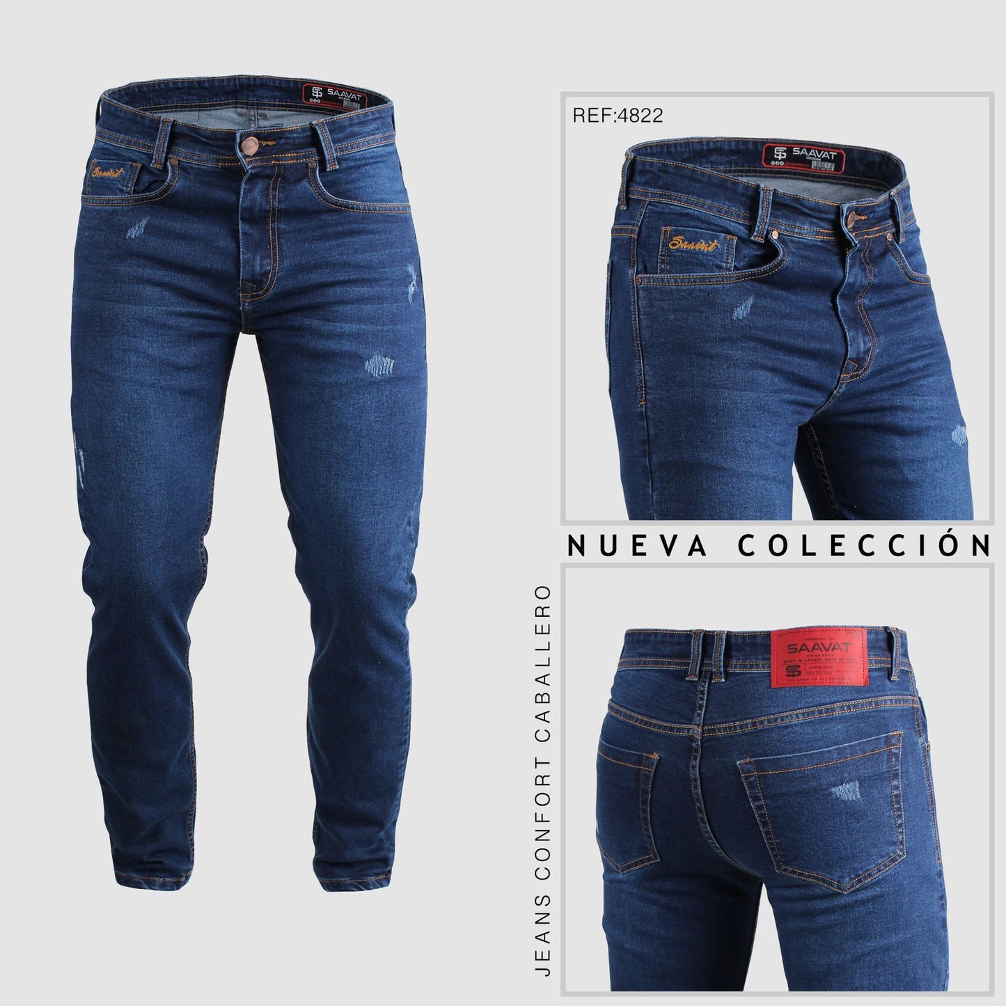 JEANS SLIM CONFORT PRERMIUM REF.4822
