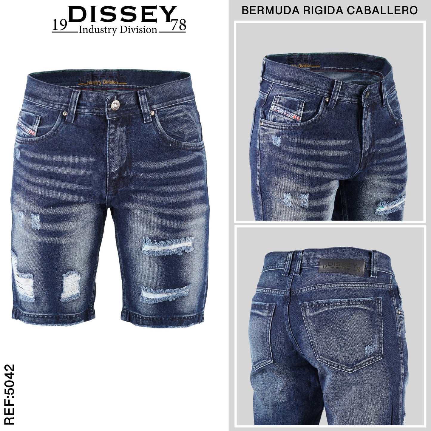 BERMUDA RIGIDA CABALLERO REF. 5042