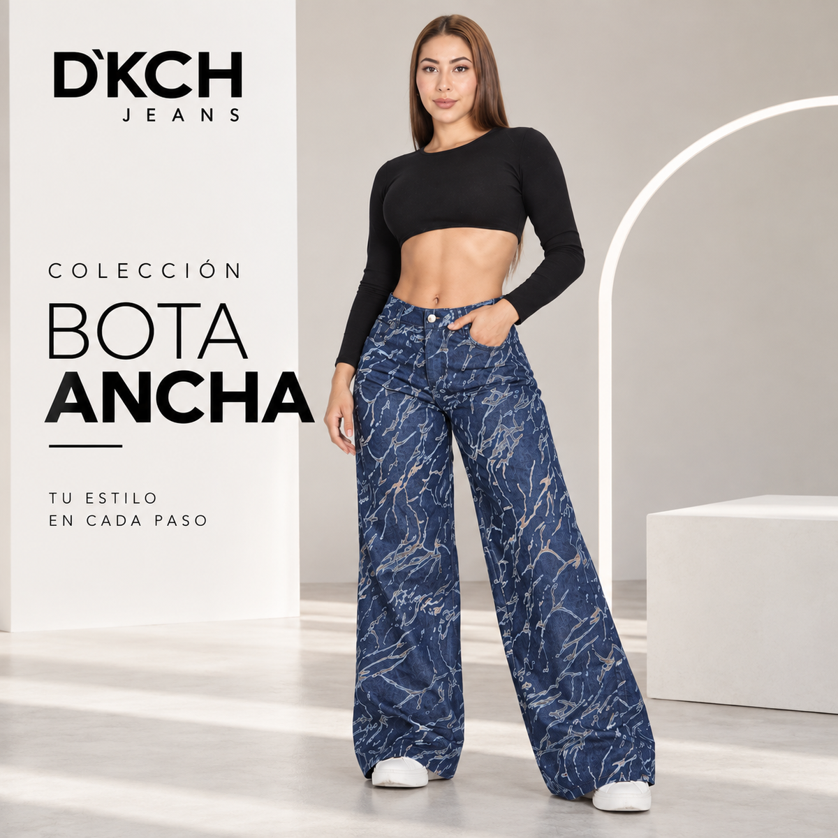 Wide Leg Jeans para Mujer | DKCH JEANS