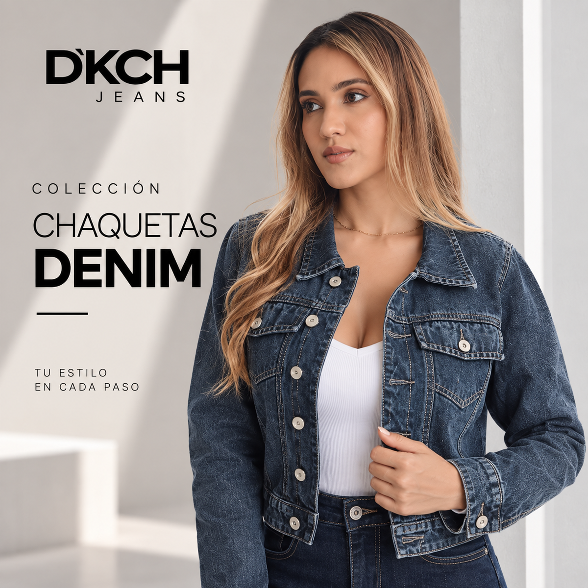 Chaquetas Denim para Mujer | DKCH JEANS