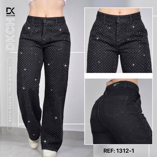 JEANS  BOTA ANCHA  RIGIDO  REF 1312-1