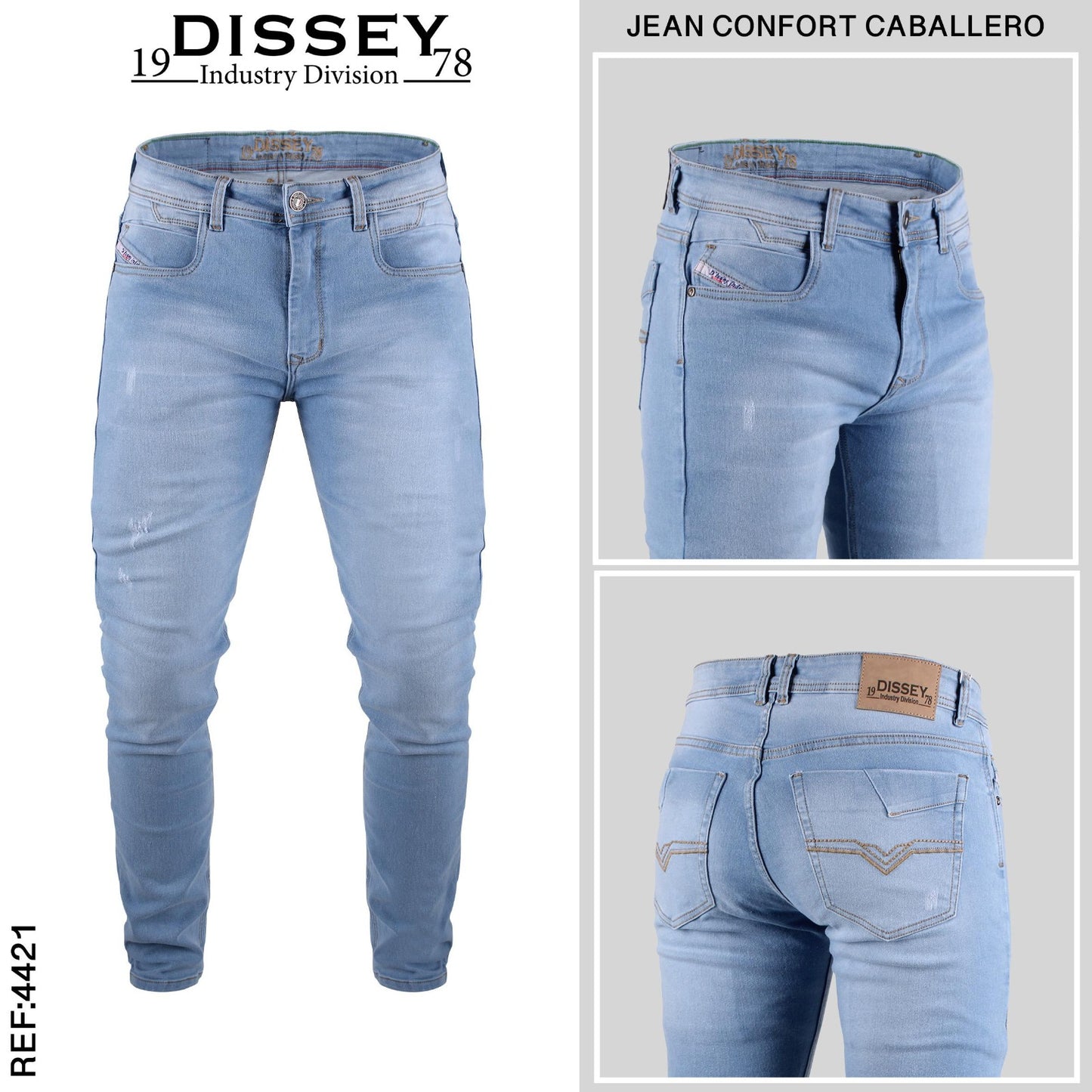 JEANS SLIM CONFORT REF 4421