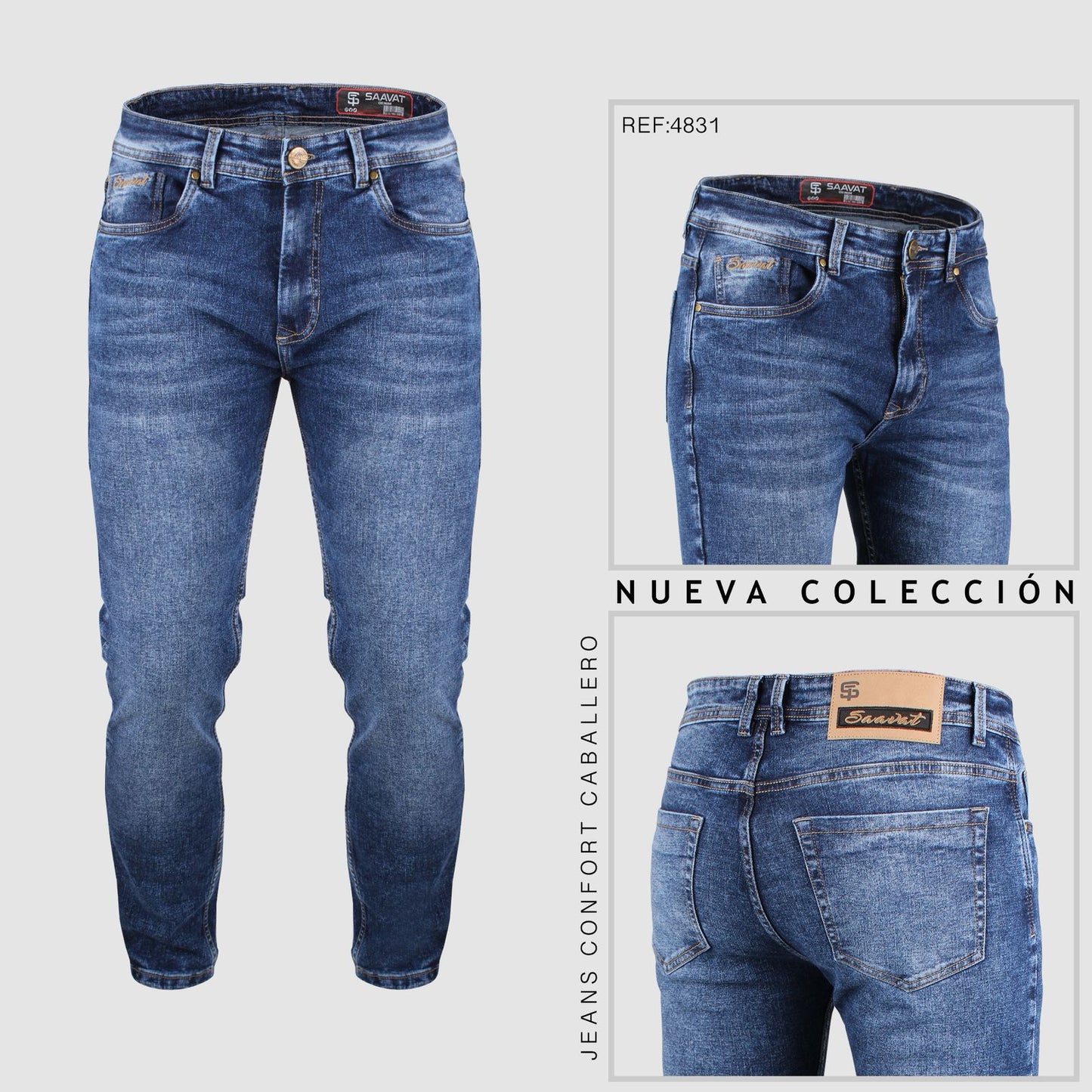 JEANS SLIM CONFORT REF 4831