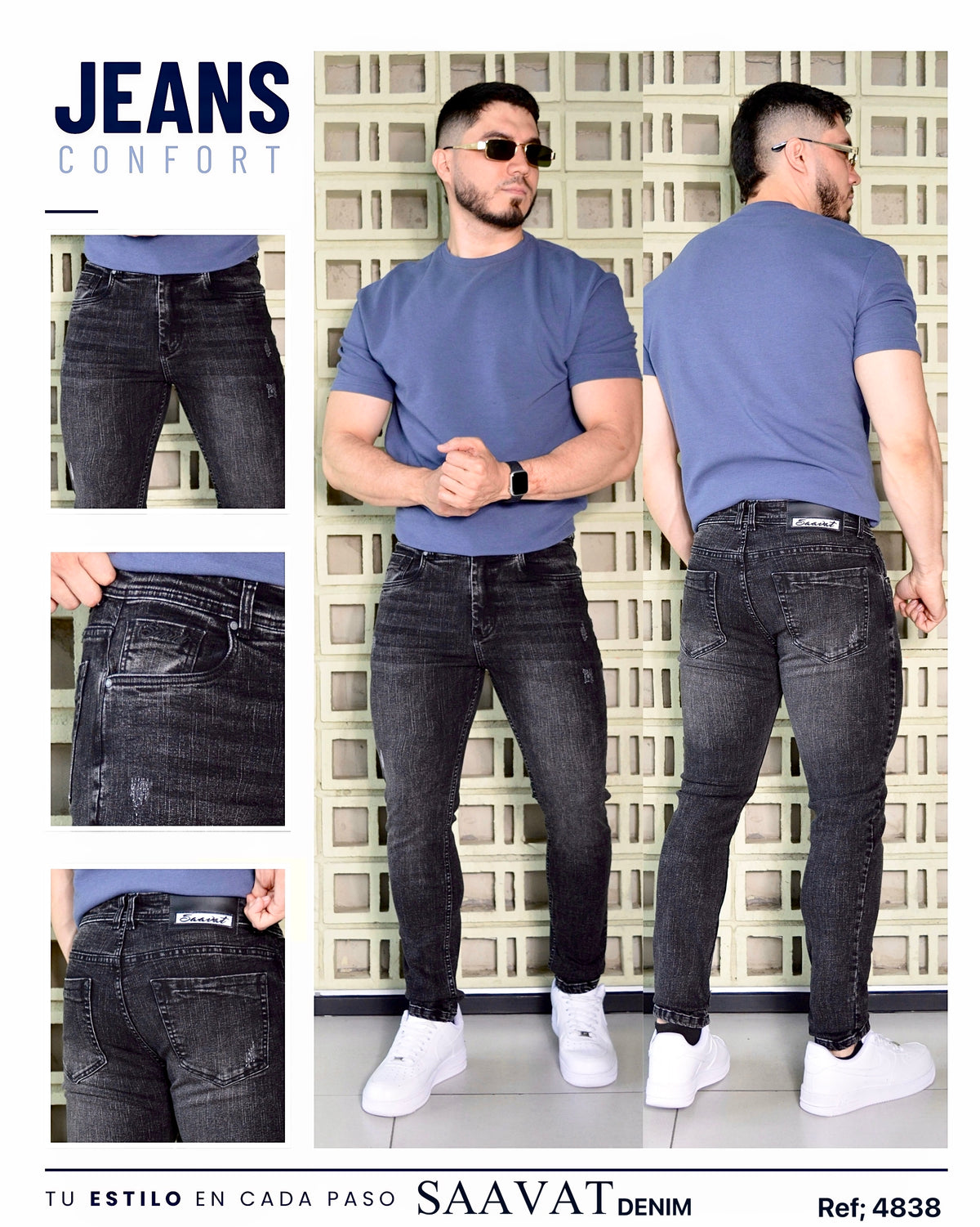 JEANS SLIM CONFORT PREMIUM REF 4838