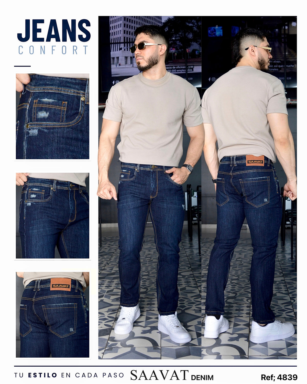 JEANS SLIM CONFORT PREMIUM REF 4839
