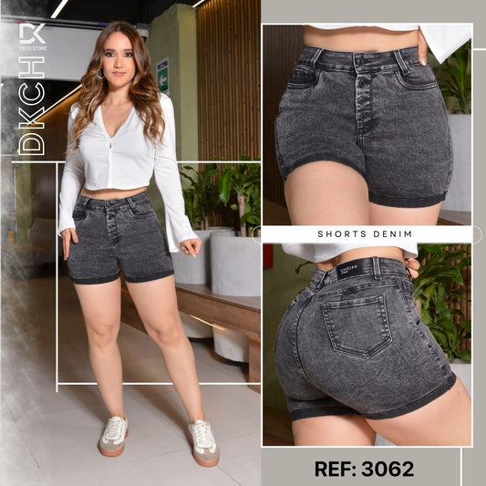 SHORT TIRO ALTO TELA STRETCH REF 3062