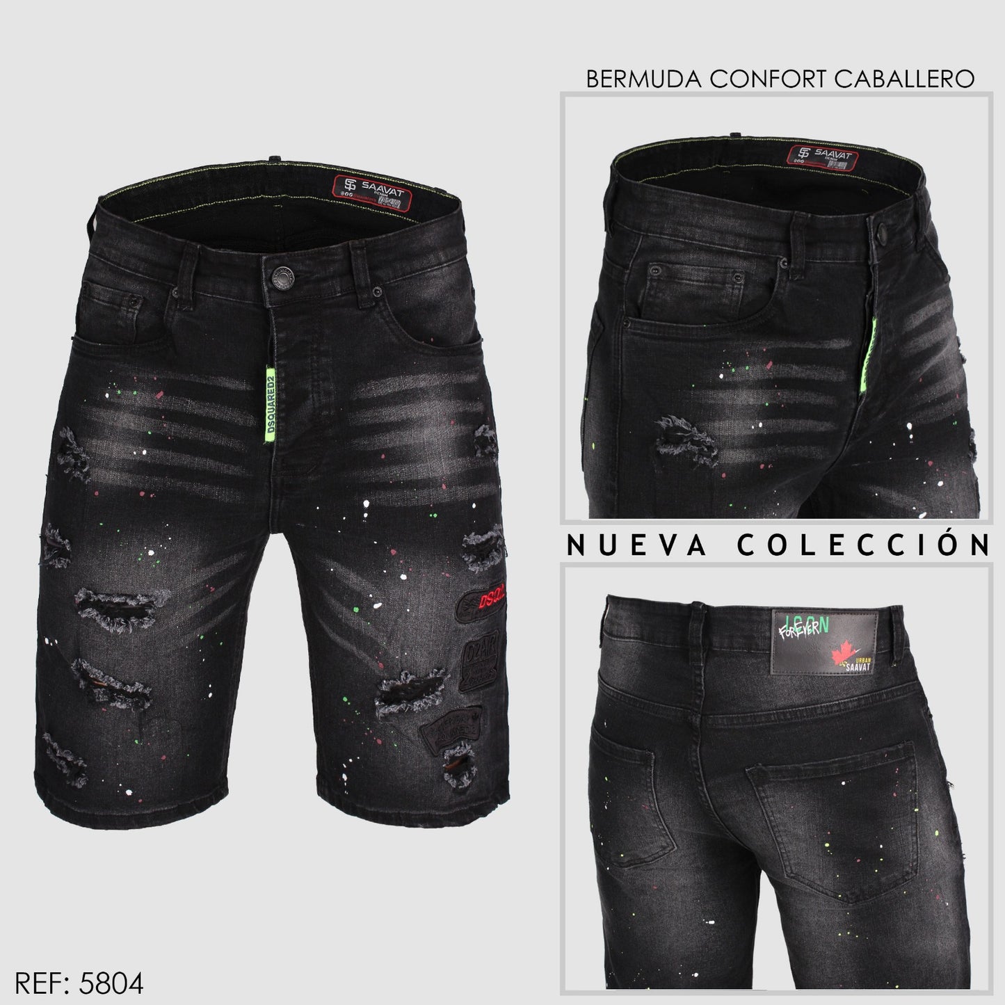 BERMUDA CONFORT CABALLERO SAAVAT REF 5804