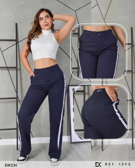 PANTALON DRILL STRECH BOTA RECTA REF. 1395