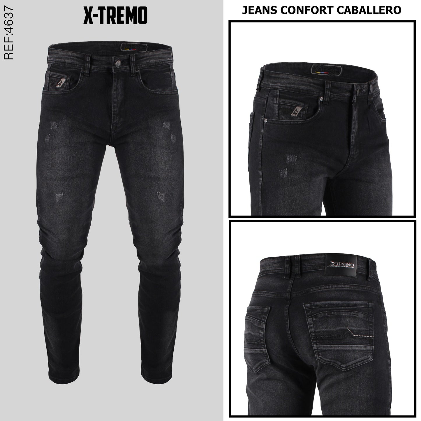 JEANS SLIM CONFORT REF 4637