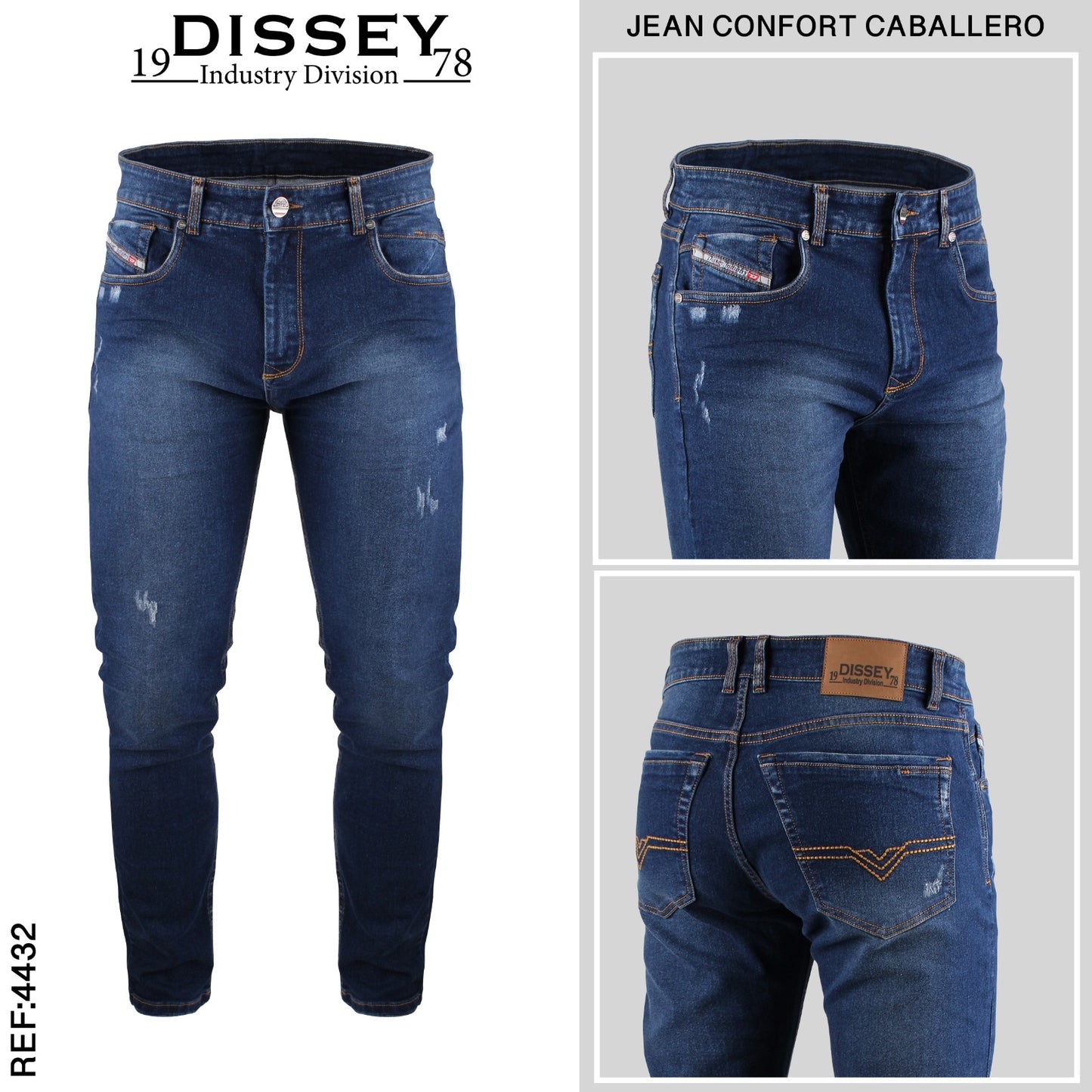 JEANS SLIM CONFORT REF 4432