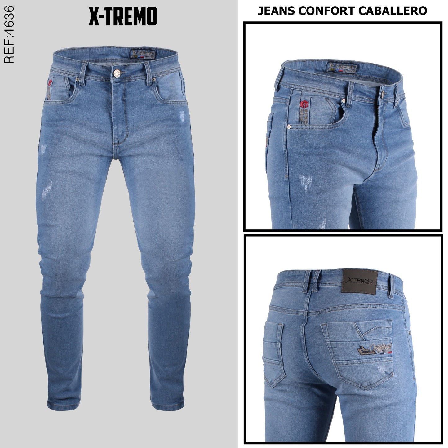 JEANS SLIM CONFORT REF 4636