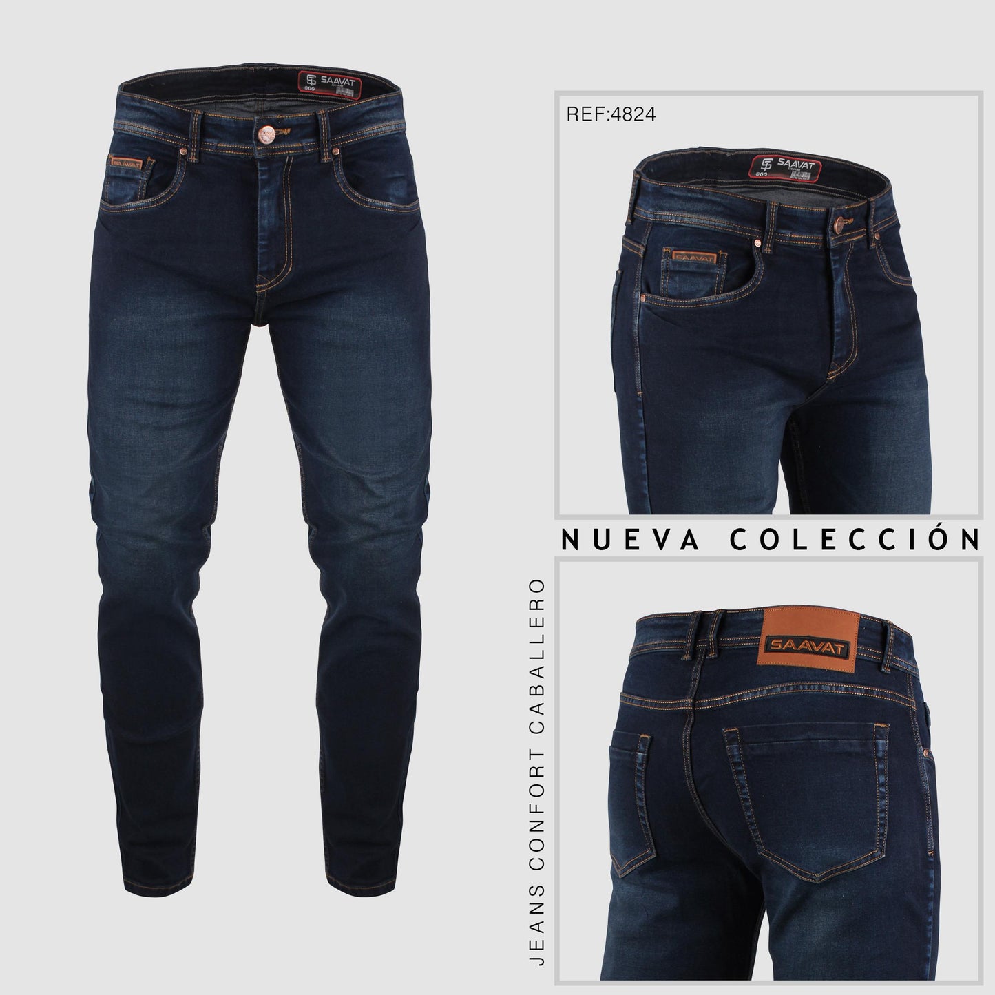 JEANS SLIM CONFORT REF 4824