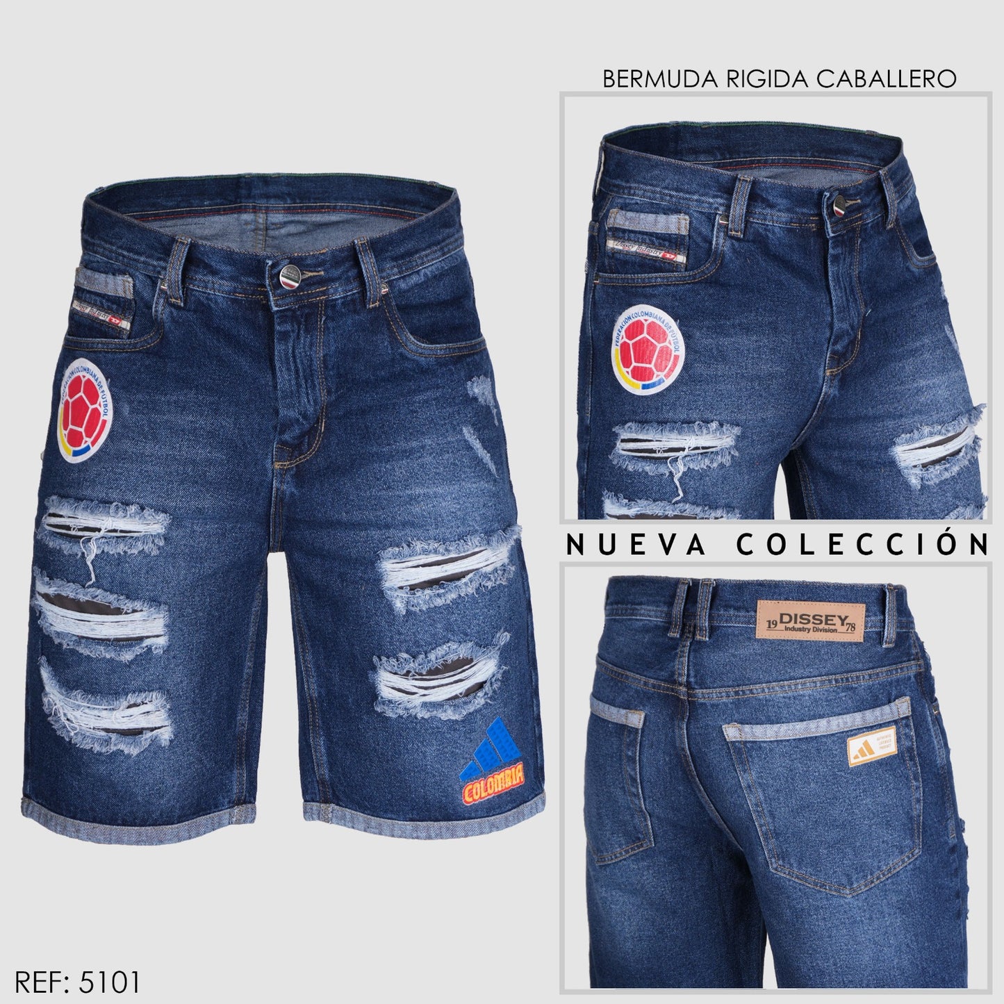 BERMUDA CABALLERO RIGIDA REF. 5101-1