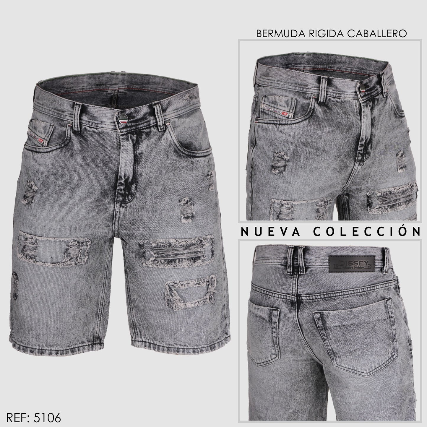 BERMUDA CABALLERO RIGIDA REF. 5106